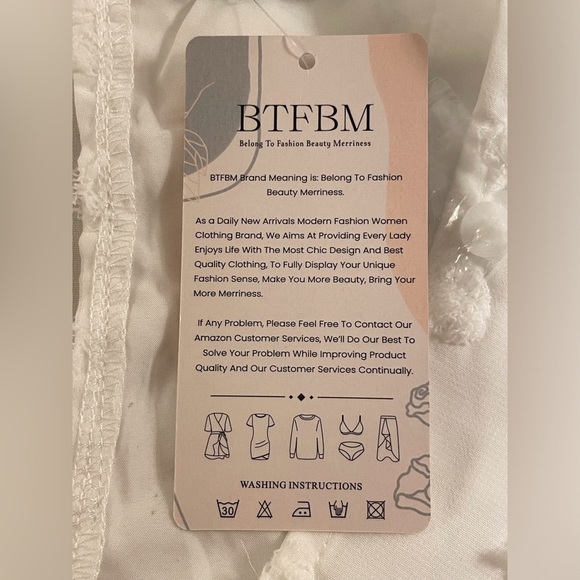 Short Sleeve Romper Swiss Dot Pattern White Size M - Picture 14 of 16